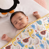 Imprimer Dino Adventure - Printed Baby Blanket
