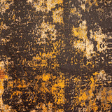 Imprimer Abstract - Digital Printed Blackout Curtain (Black & Mustard)