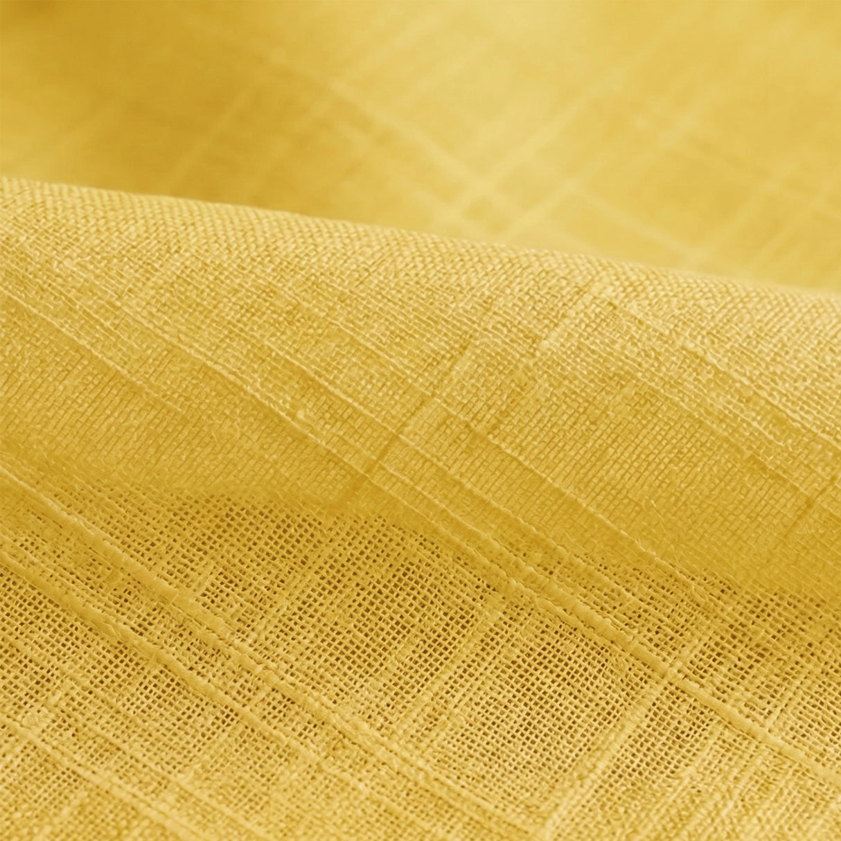 Fort Absolute - Yellow Sheer Curtain