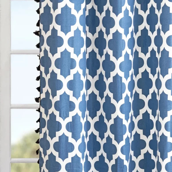 Imprimer Handpicked Soleil - Back Tab Curtain