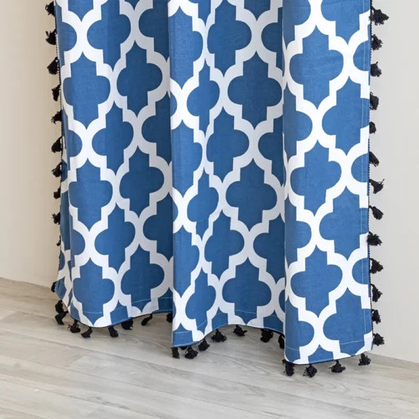 Imprimer Handpicked Soleil - Back Tab Curtain