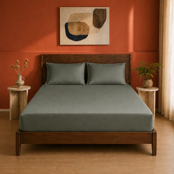 Organic Bamboo Fitted Sheet – Soft, Cool & Breathable