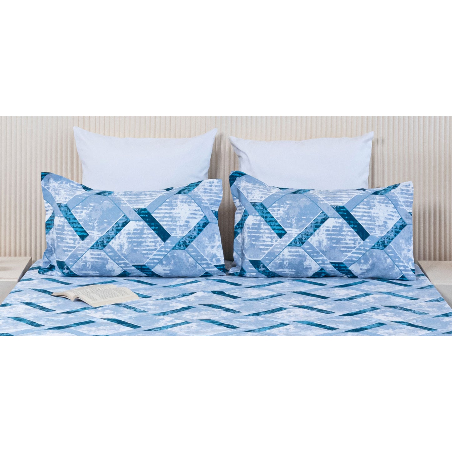Imprimer Skyline ZigZag- Pillow Cover ( Bedsheet Not Included )