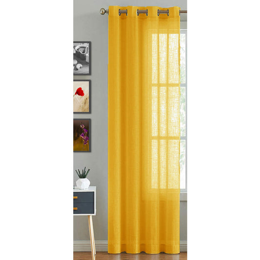 Fort Absolute - Yellow Sheer Curtaincurtain