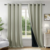 Fort Essential - Black Backing Blackout Curtain (Off White)