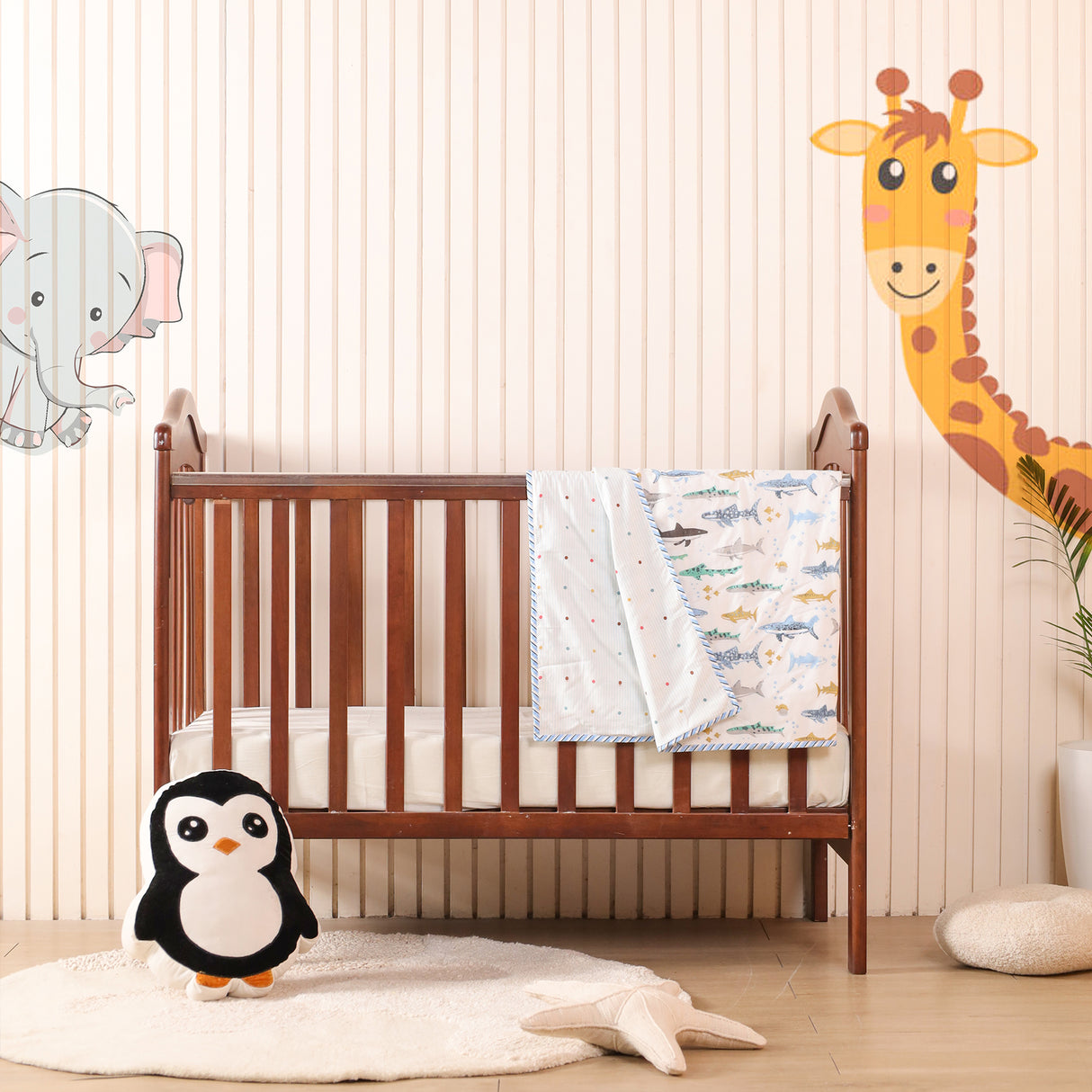 Imprimer Printed Baby Dohar - Baby Blue Hunter