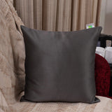 Solid Durable Cushion Cover (Grey)