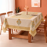 Handblock Table Cover (Sunbeam)
