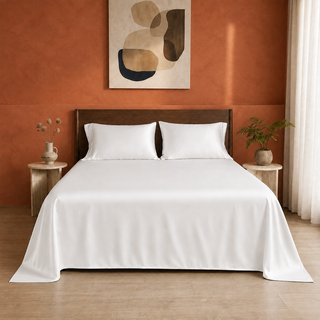 Premium Bamboo Bedsheet – Ultra Soft, Breathable & Comfortable BedSheet