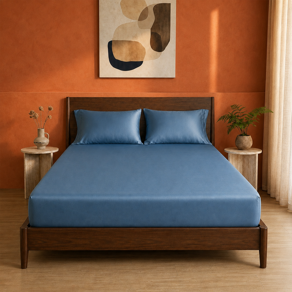 Premium Bamboo Fitted Sheet – Soft, Breathable & Comfortable Sheet