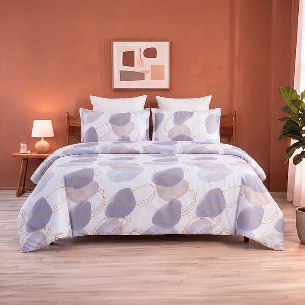 Spheres of Serenity - Printed Duvet Cover (Multicolor)