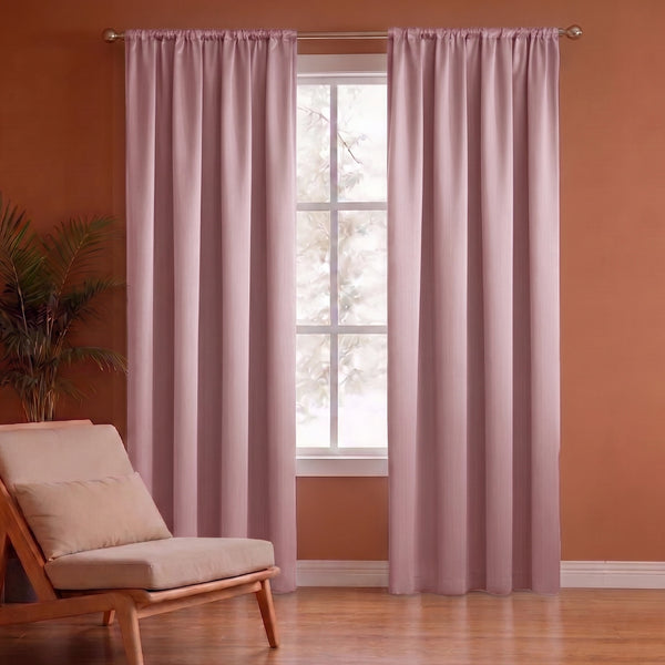 Fort Essential - Rod Pocket Blackout Curtain (Lavender)