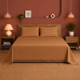 Fort Nightingale - Solid Bedsheet (Taupe)