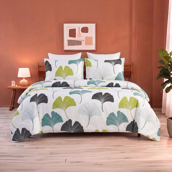 Imprimer Ginkyo - Printed Duvet Cover (Blue & Green)