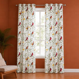 Multicolor Little Wings Eyelet Duck Curtain