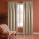 Fort Essential - Rod Pocket Blackout Curtain (Beige)