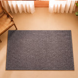 Tessitura Chromatic - Herringbone Cotton Rug (Grey & White)