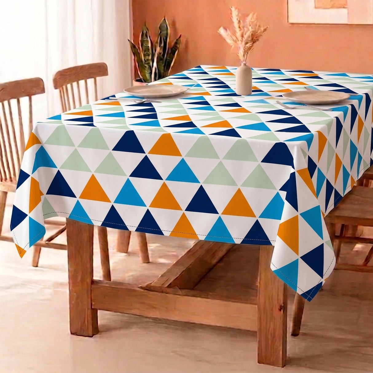 Imprimer Diamond - Printed Table Cover (Multicolor)