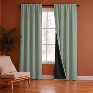 Fort Essential - Black Backing Blackout Curtain
