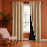 Fort Essential - Black Backing Blackout Curtain