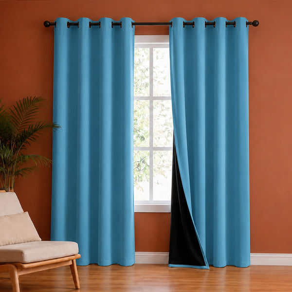 Fort Essential - Black Backing Blackout Curtain
