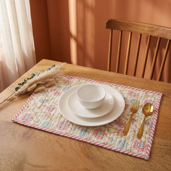 Fairy Vine Handblock Traymats