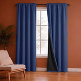 Fort Essential - Black Backing Blackout Curtain