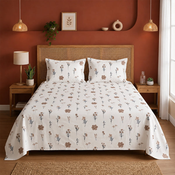 Prairie Charm - Floral Bedsheet
