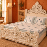 Gentle Bud - Handblock Bedsheet