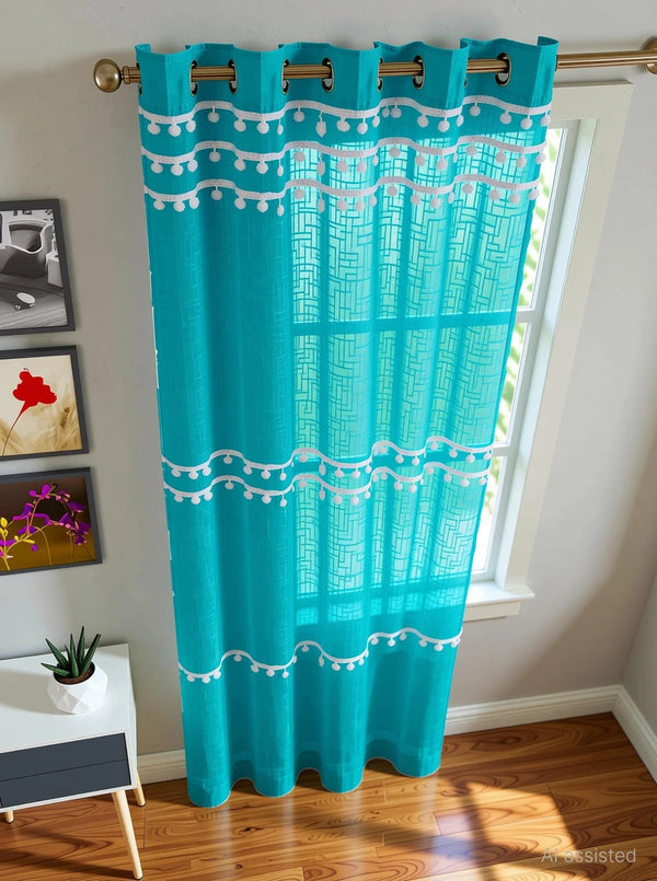 Handpicked Dazzle - Sheer Curtain
