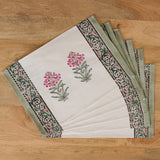 Wild Peony Table Runner with 6 Napkins & 6 Placemats