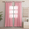 Fort Absolute - Twist Tab Top Sheer Curtain (Pink)