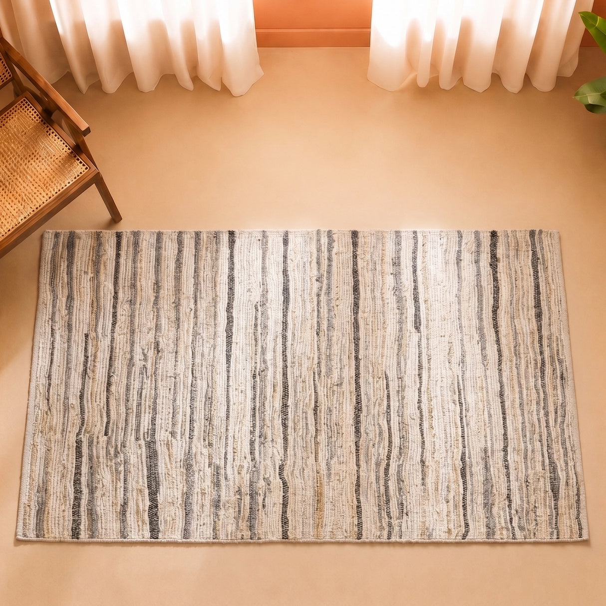 Earthology Harmony - Recycled Rug (Beige)