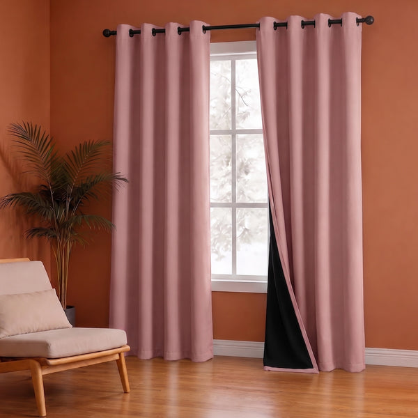 Fort Essential - Black Backing Blackout Curtain