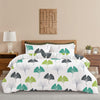 Imprimer Ginkyo - Printed Duvet Cover (Blue & Green)