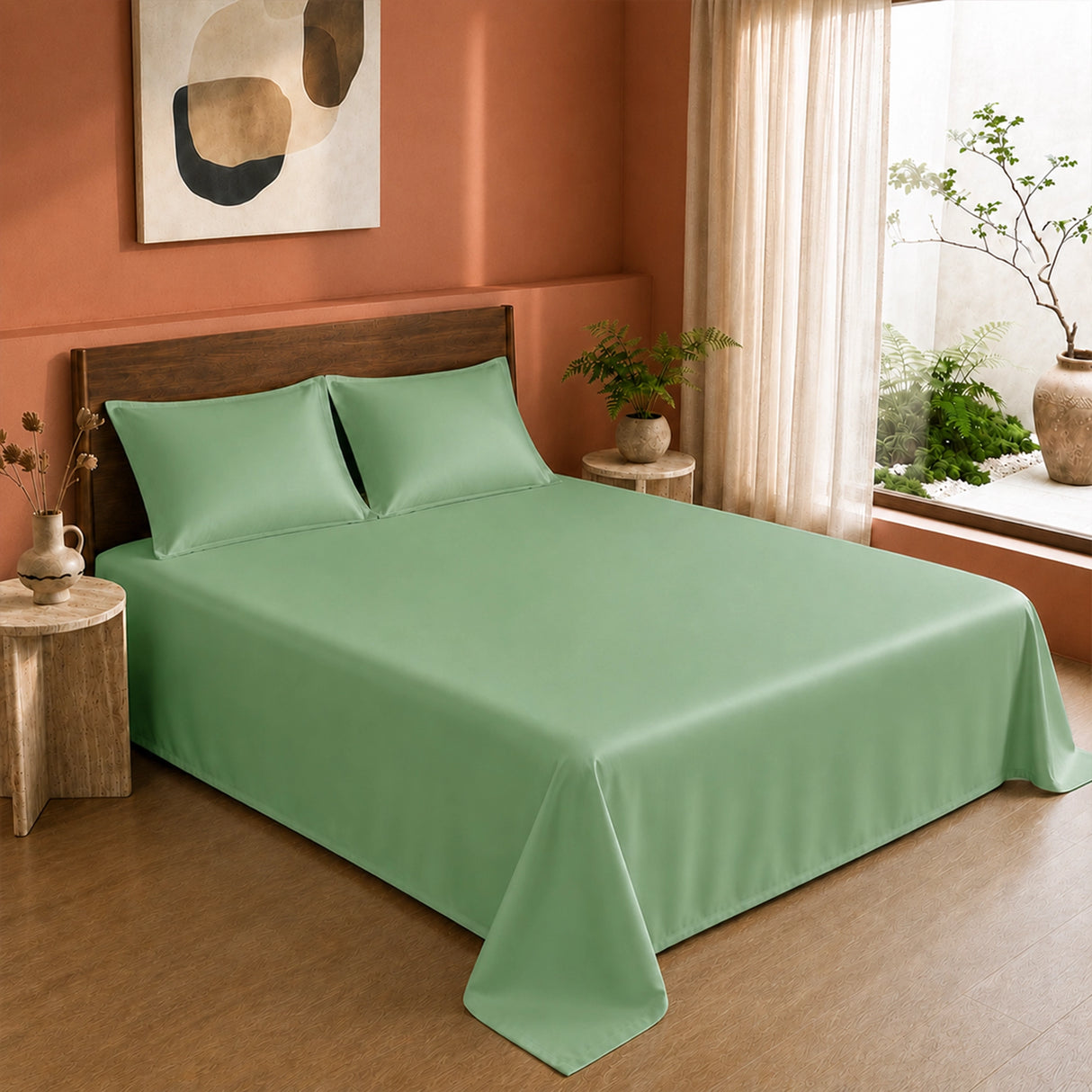 Organic Bamboo Bedsheet – Soft, Cool & Breathable