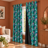 Imprimer Abstract - Digital Printed Blackout Curtain (Pichwai)