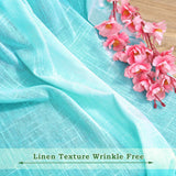 Fort Absolute - Back Tab Solid Sheer Curtain (Celeste)