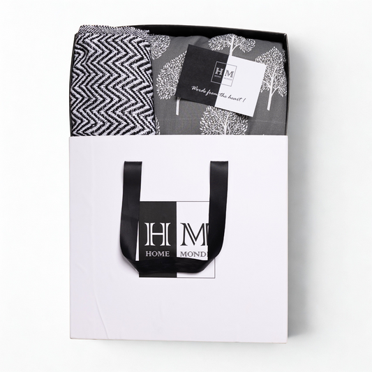 Premium Throw & Dohar Combo Set | Gift-Ready BoxPremium Throw & Dohar Combo Set | Gift-Ready Box