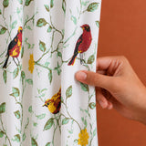 Multicolor Little Wings Eyelet Duck Curtain