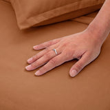 Fort Mellow - Solid Duvet Cover (Taupe)