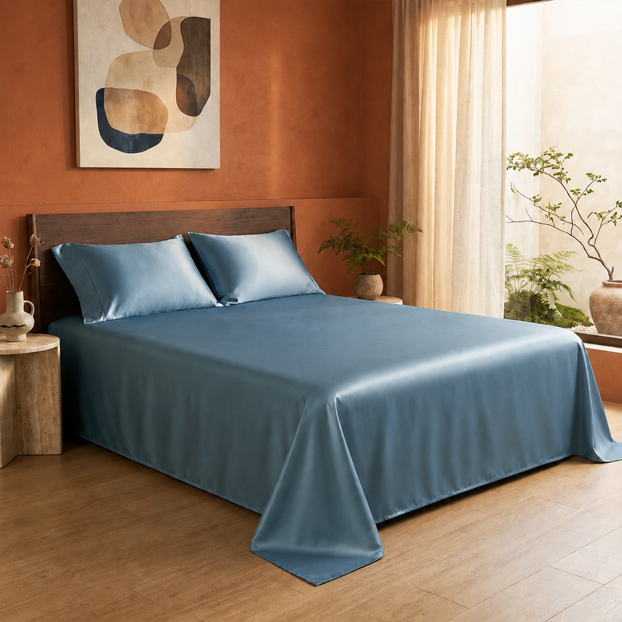 Premium Bamboo Bedsheet – Ultra Soft, Breathable & Comfortable BedSheet