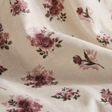 Blush Garden  - White Floral Bedsheet