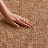 Tessitura Chromatic - Herringbone Cotton Rug (Tan & White)