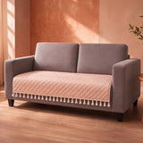 Opaline Drift - Printed Sofa Cover (Pink)