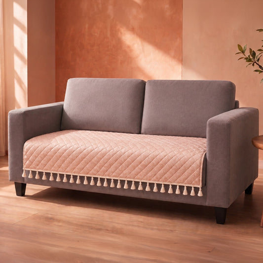 Opaline Drift - Printed Sofa Cover (Pink)Opaline Drift - Printed Sofa Cover (Pink)