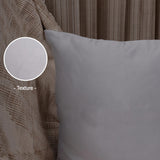 Solid Durable Cushion Cover (Graiysh White)