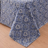 Imprimer Haze - Printed Dohar (Blue & White)