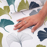 Imprimer Ginkyo - Printed Duvet Cover (Blue & Green)