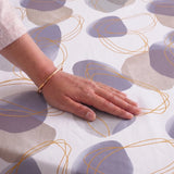 Imprimer Spheres of Serenity - Printed Bedsheet (Multicolor)